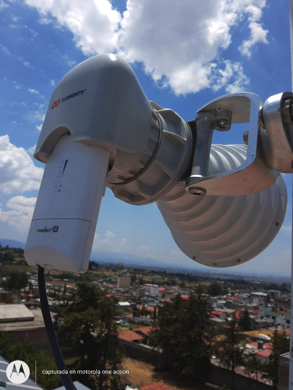 Antena WISP de Orbita WISP